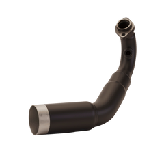 Vespa GTS 300 HPE 21, Euro 5 Header without catalytic converter, stainless steel black
