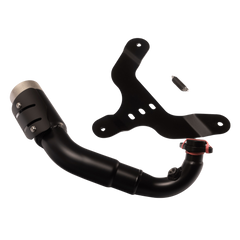 Vespa GTS 300 HPE 21, Euro 5 Header without catalytic converter, schwarz