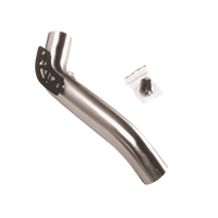 Moto Guzzi V85 TT VBR Connection tube, stainless steel