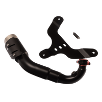 Vespa GTS 300 HPE 21, Euro 5 Header with catalytic converter, stainless steel