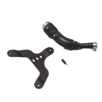 Vespa GTS 300 Notte, VBR mit K Connection tube with catalytic converter, black