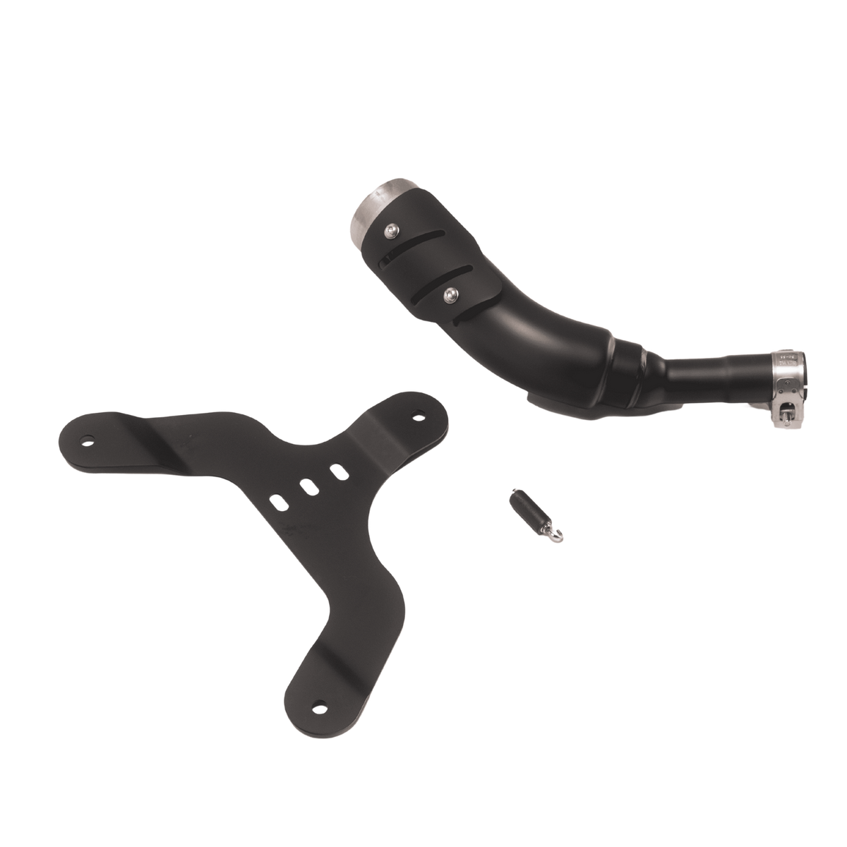 Vespa GTS / GTV Connection tube with catalytic converter, black (MY 2016-2017)