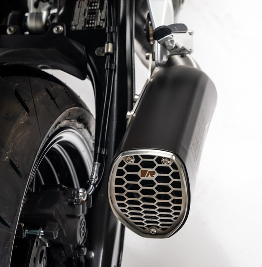 NXT Slip-On Bundle for the BMW F900R/XR — Silencer Black