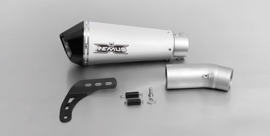 Hypercone for Ducati Monster 821 — Silencer Titanium + Cat Section
