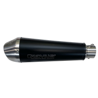 Powercone Exhaust for Honda CMX500 — Silencer Black (#1)