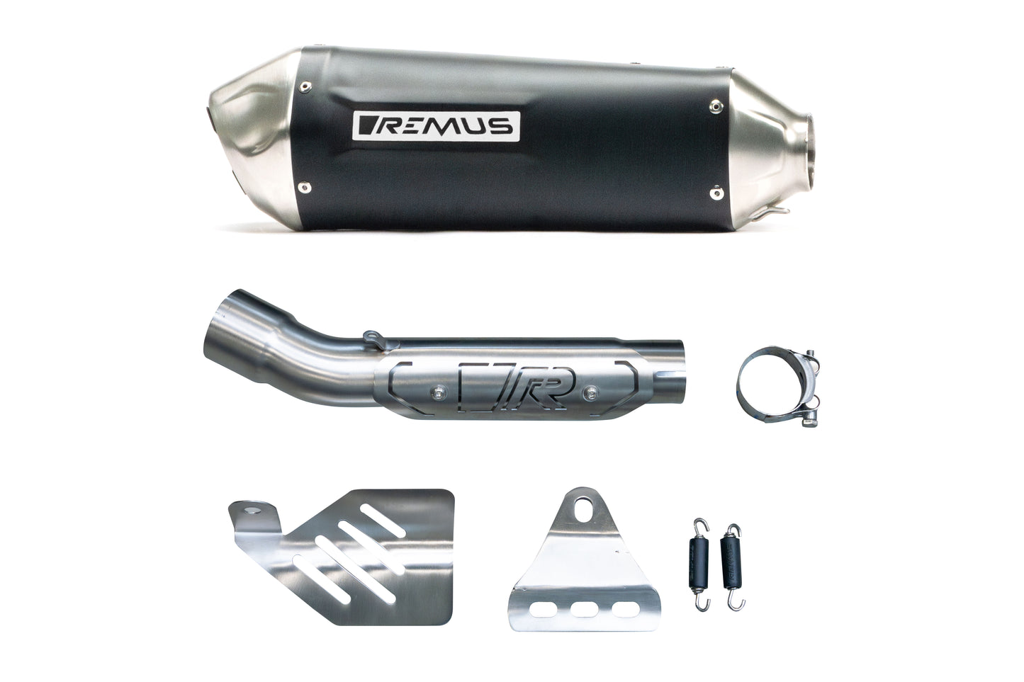 OFFROAD Slip On Exhaust for Ténéré 700 — Silencer Black (#2)