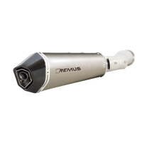 HYPERCONE Slip On Exhaust for KTM 790 Duke — Silencer Black + muffler bracket black(no rear footp