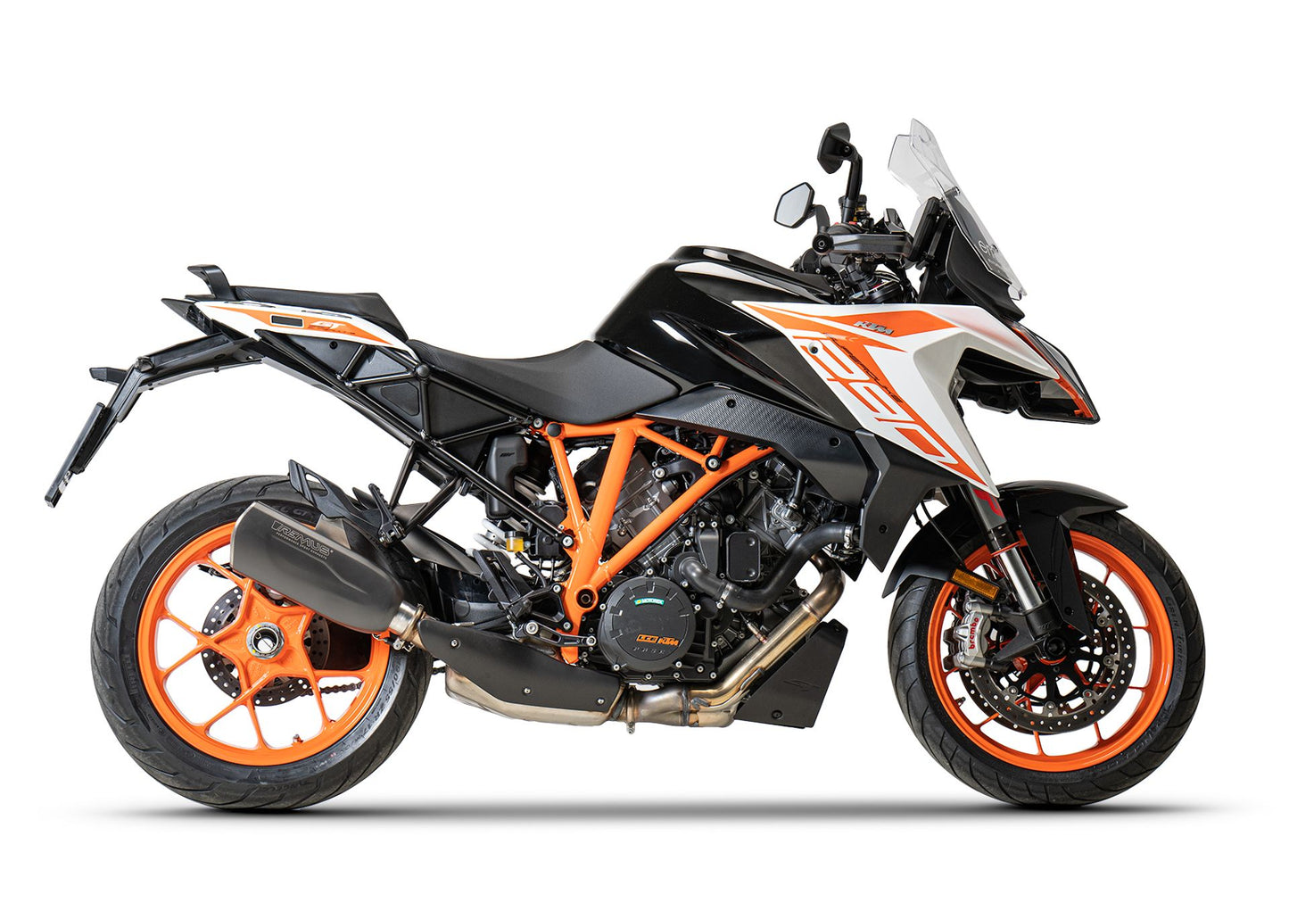 NXT Slip On Exhaust for KTM 1290 Super Duke GT — Racing Black