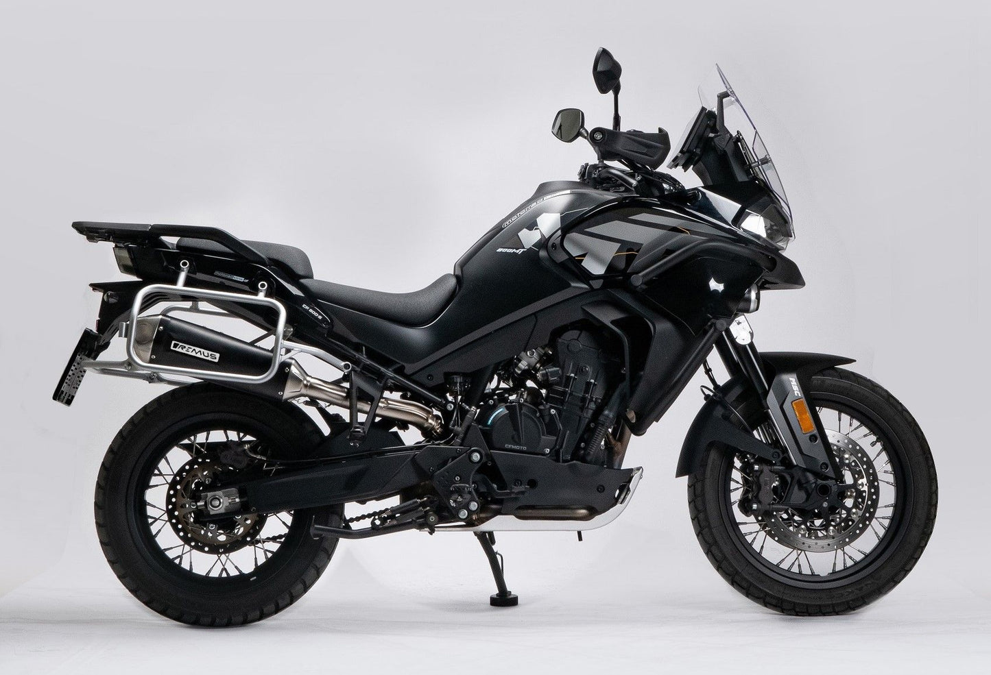 OFFROAD LINE Exhaust for CFMOTO 800 MT Explorer/MT Sport/MX-T — Silencer Black