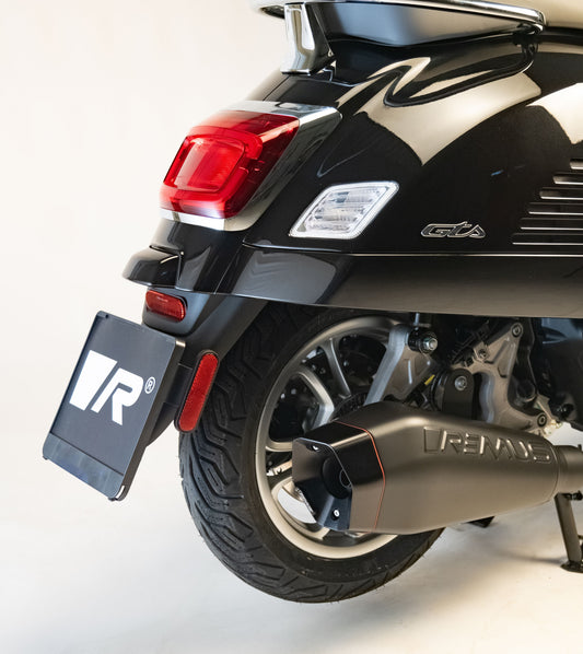 RS 2.0 Exhaust for Vespa GTS 125 — Headers + Sport Silencer (#8)