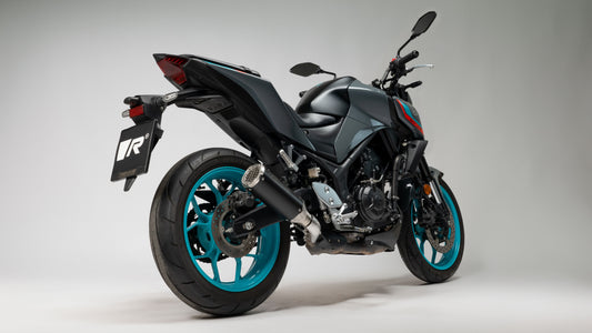 BoostR Exhaust for YAMAHA MT-03 — Silencer Black