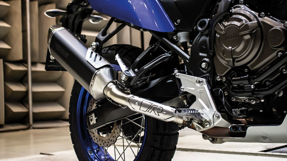 BLACK HAWK Slip on Exhaust for YAMAHA Ténéré 700