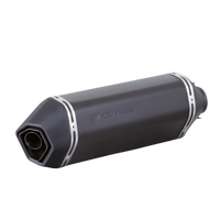 Vespa SD Euro 4 Edelstahl scha Sport silencer, stainless steel black