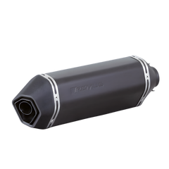 Vespa SD Euro 4 Edelstahl scha Sport silencer, stainless steel black