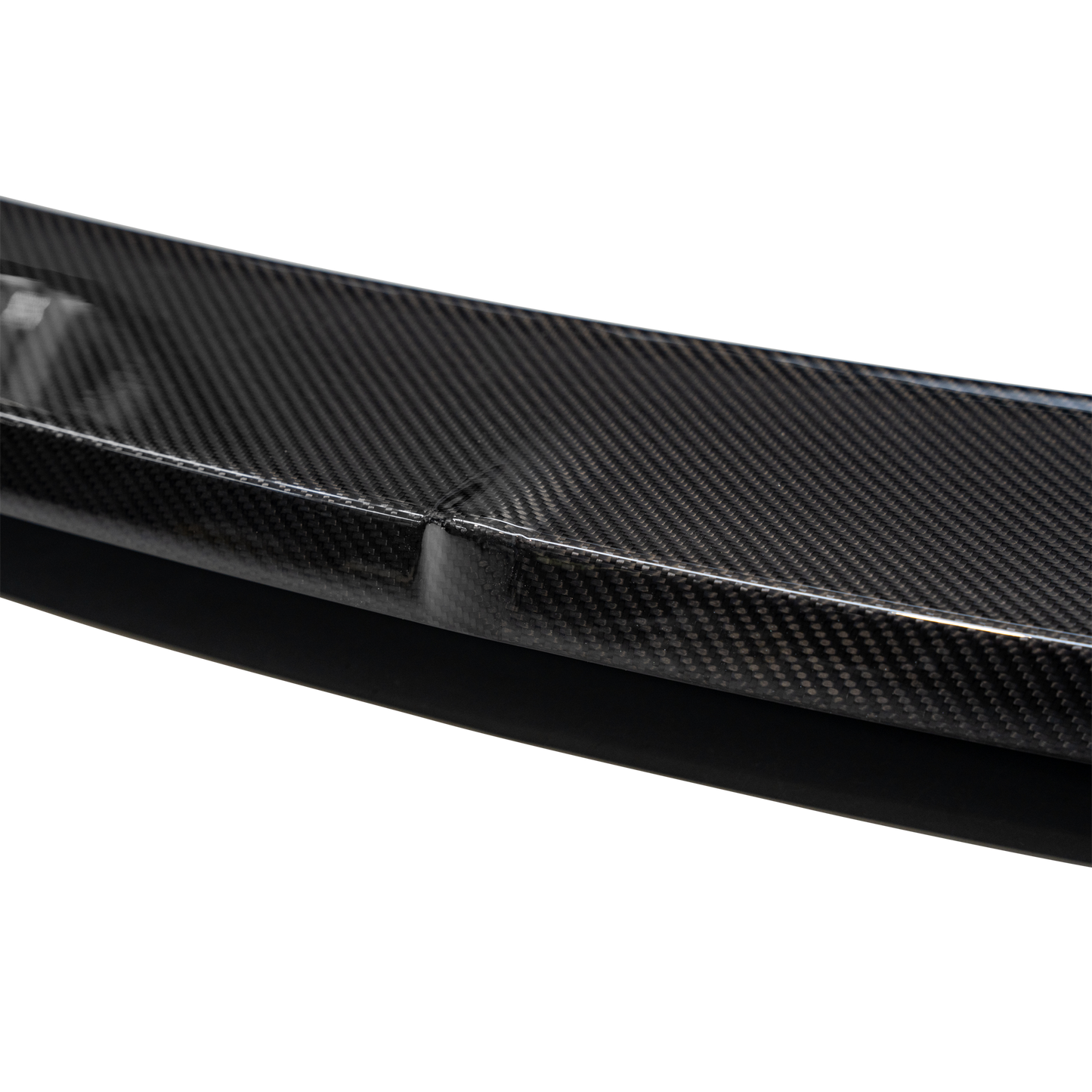 Audi RS3 8Y Saloon Rear Lip Spoiler - Visual Carbon Fibre