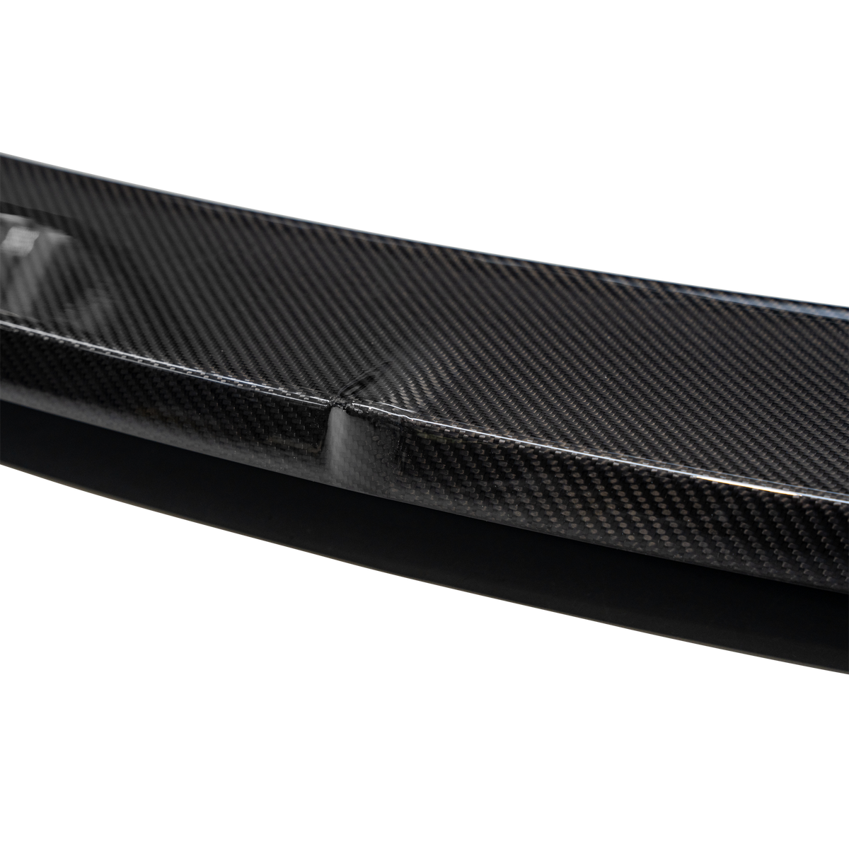 Audi RS3 8Y Saloon Rear Lip Spoiler - Visual Carbon Fibre