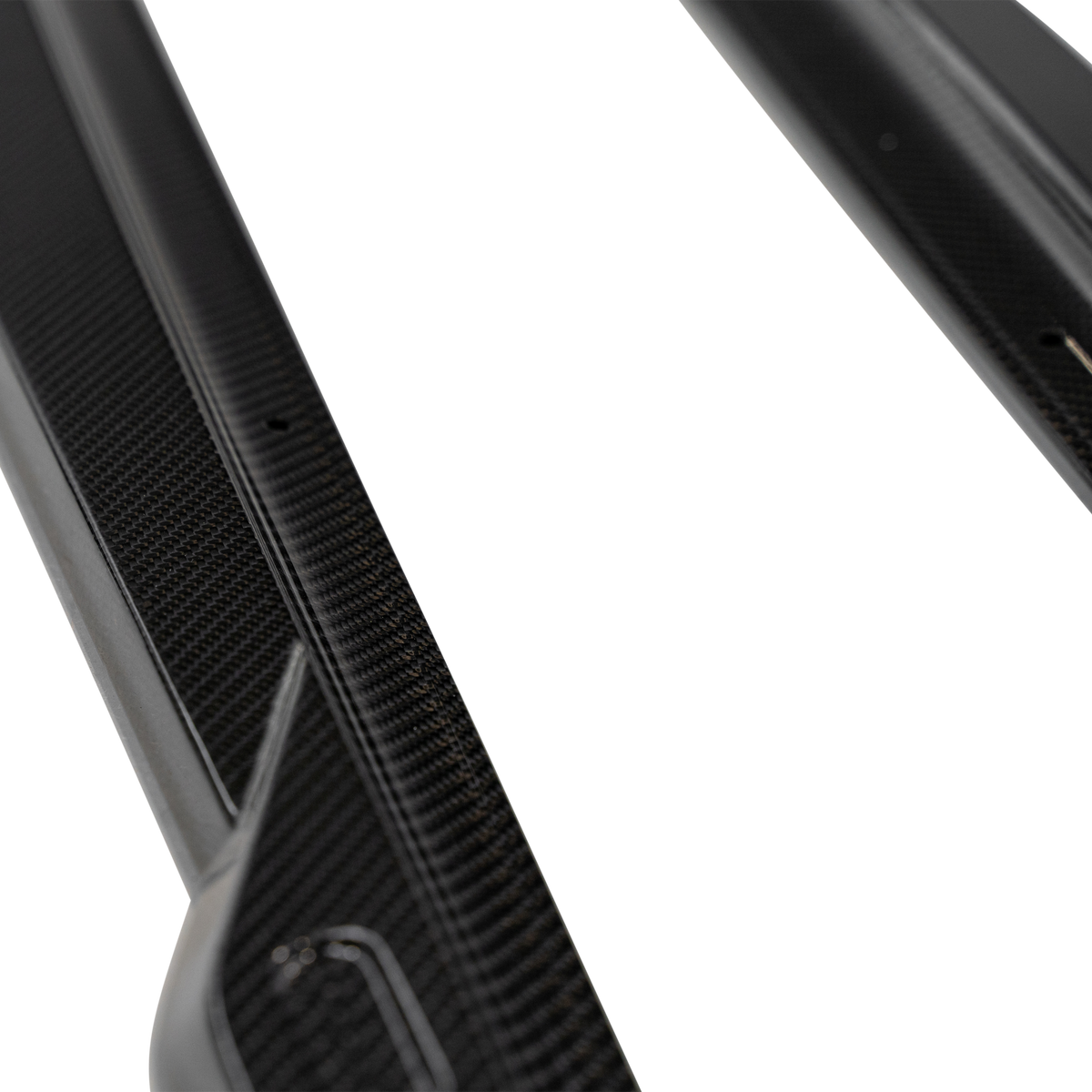 Audi RS4 B9 / B9.5 Lower Side Sills with URBAN Branding - Visual Carbon Fibre Lacquered