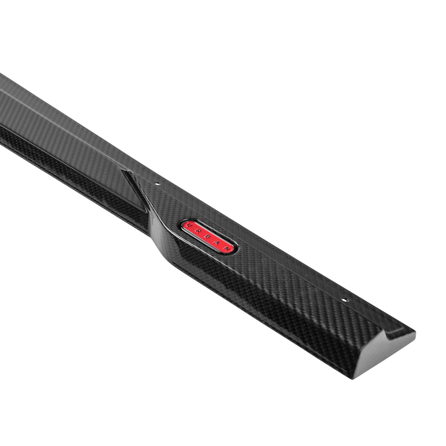 Audi C8 RS6 / RS7 Lower Side Sills - Visual Carbon Fibre with URBAN Emblem
