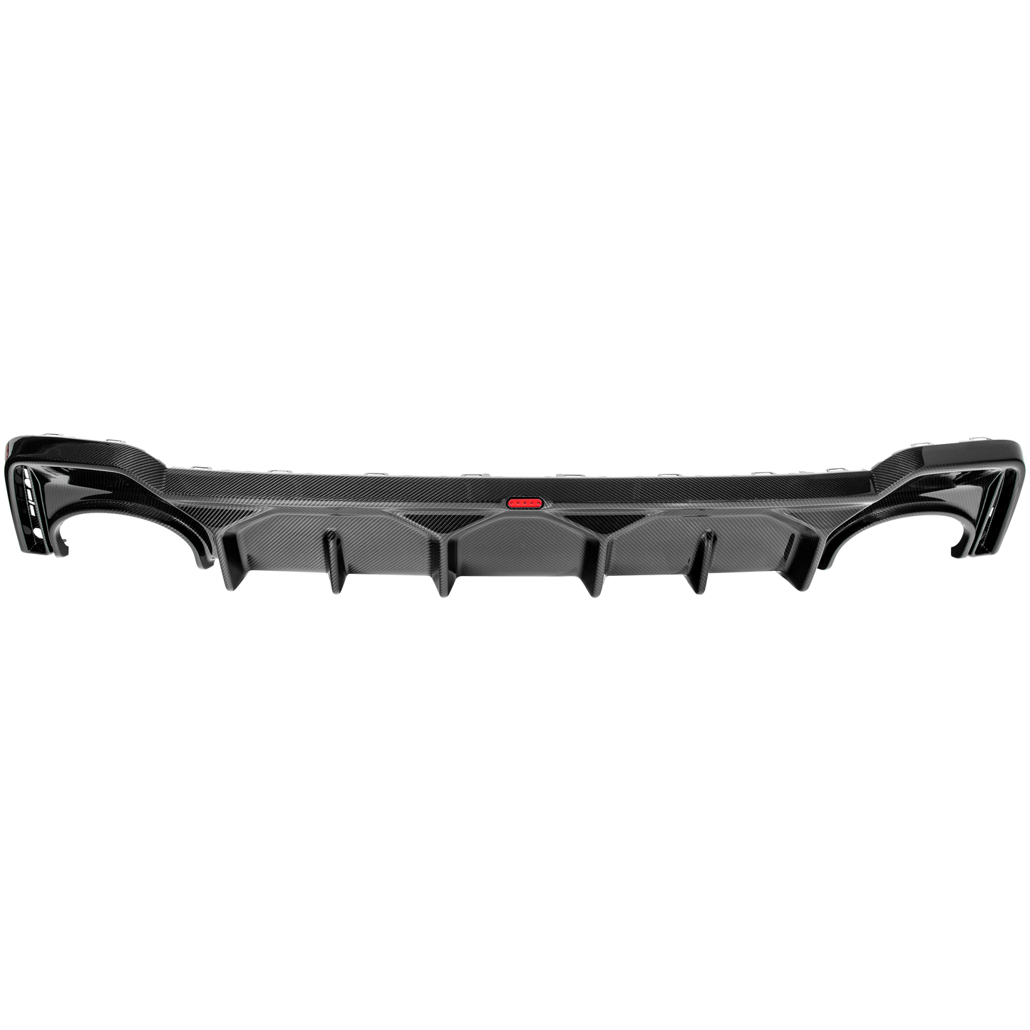 Audi C8 RS6 / RS7 Rear Diffuser - Visual Carbon Fibre with URBAN Emblem