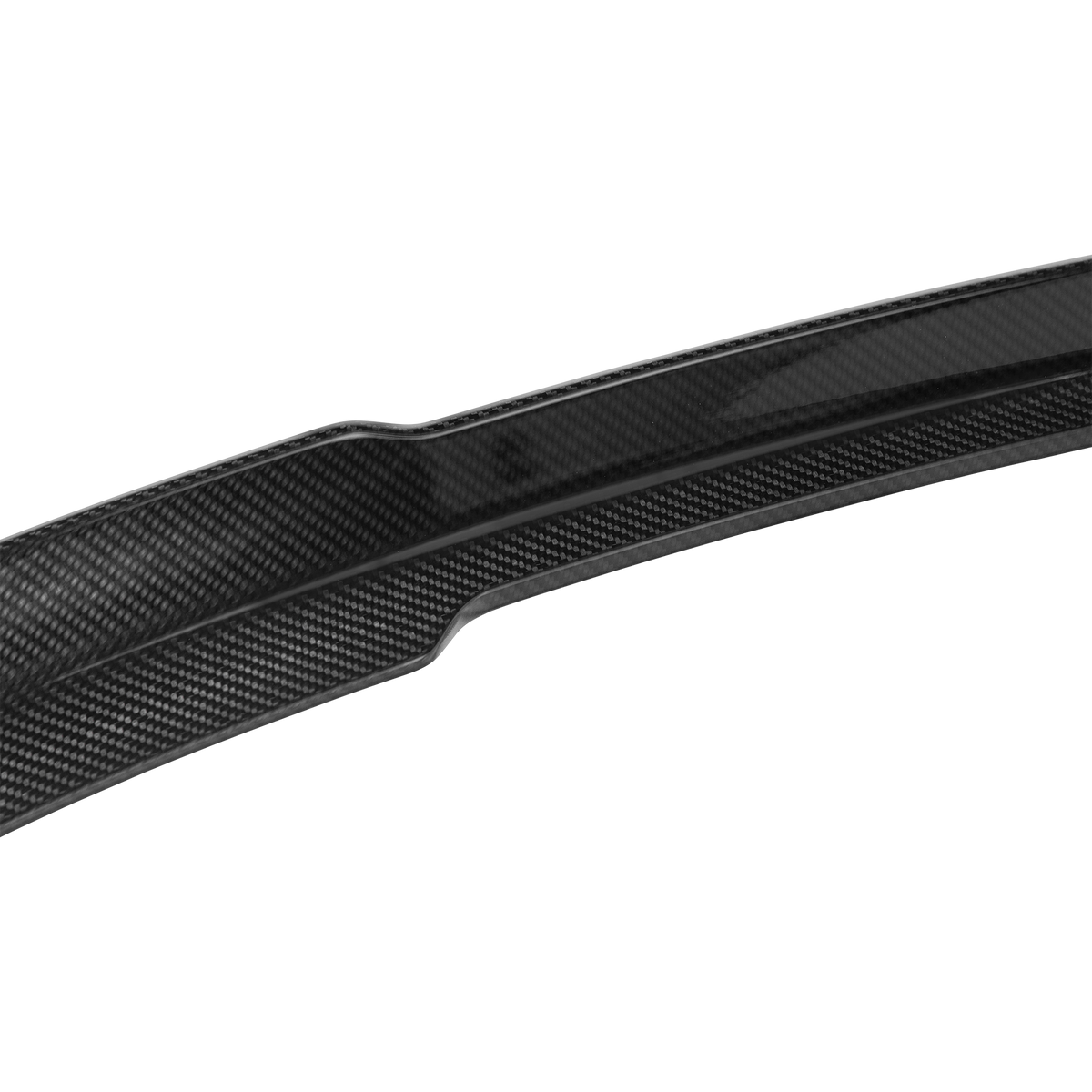 Audi C8 RS6 Lower Rear Lip Spoiler - Visual Carbon Fibre