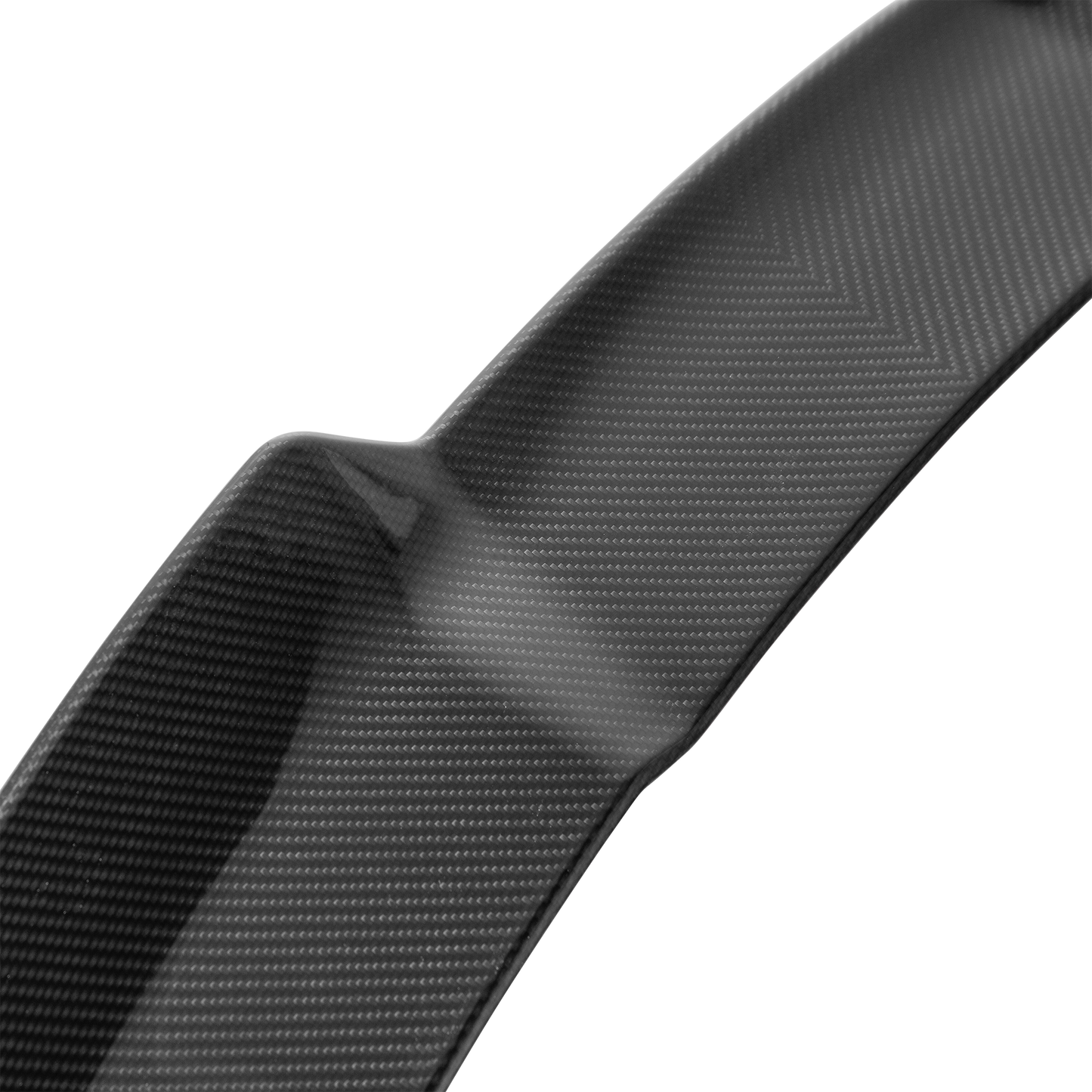 Audi C8 RS6 / RS7 Upper Rear Lip Spoiler - Visual Carbon Fibre