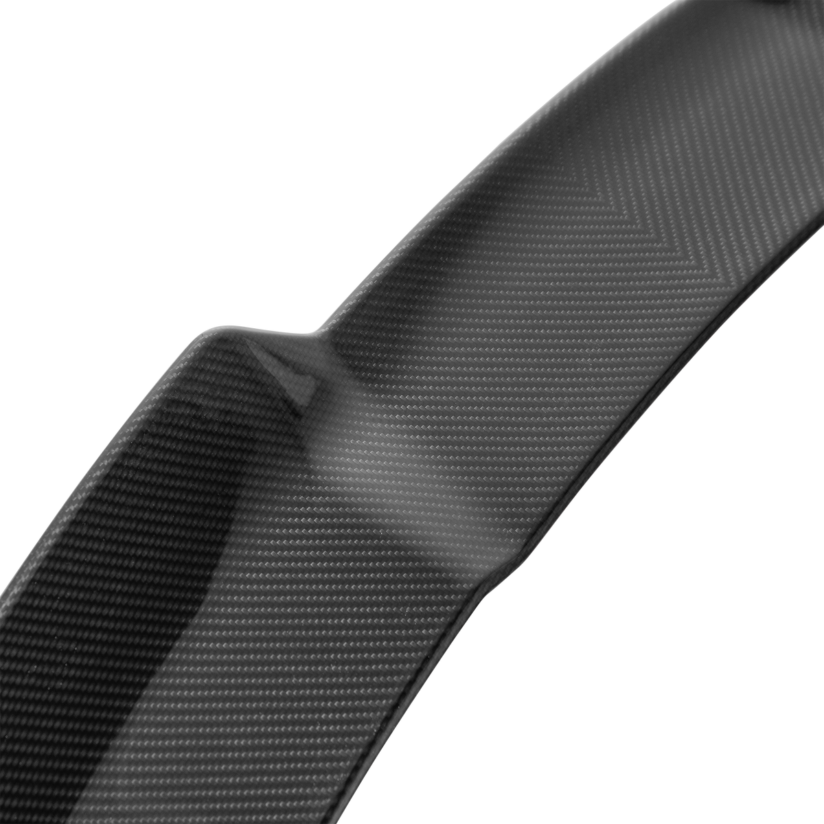 Audi C8 RS6 Upper Rear Lip Spoiler - Visual Carbon Fibre