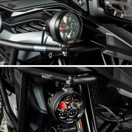 L16 High&Low Beam Auxiliary Light (Black)