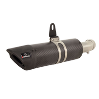 Kawasaki Ninja 400 Mod 18 Spor SPORT FLOW Racing Slip On silencer (with connecting tube), carbon