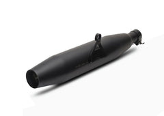 Triumph Street Twin schwarz Tapered muffler stainless steel black, left
