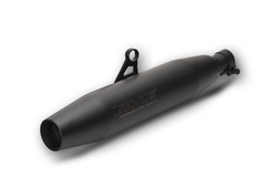 Triumph Street Twin schwarz Tapered muffer stainless steel black, right
