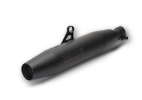 Triumph Street Twin Tapered racing muffler stainless steel black, Right