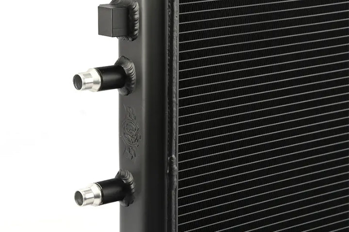 BMW F8X M3/M4/M2C Front Mount Heat Exchanger w/ Rock Guard Black