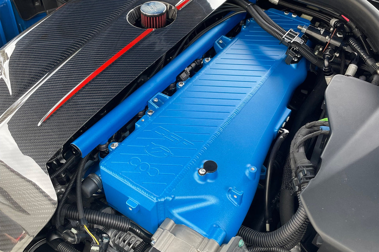 Toyota GR Supra A90/A91 19-21 / BMW G20/G30/G14-16/G29 18-21 B58 Charge Air Cooler Manifold One Stage Finish