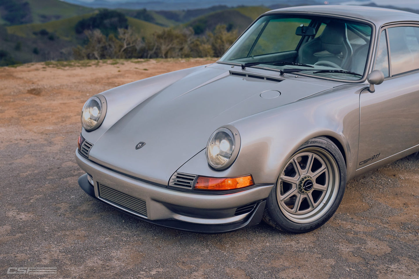 Porsche 911 RSR Style Single-Pass Oil Cooler 22"x4.75"