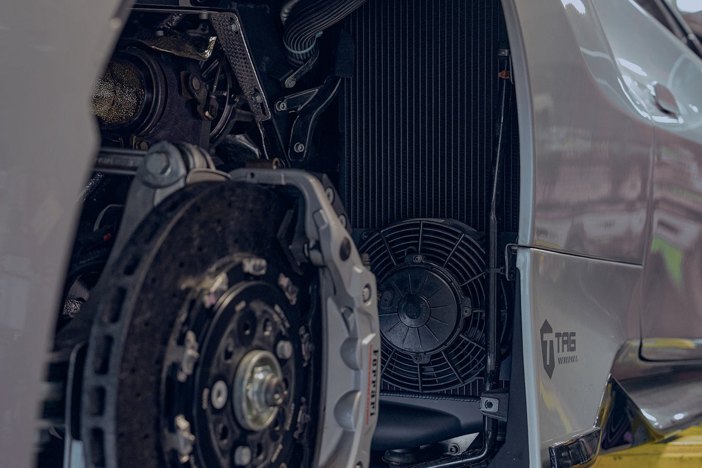 Ferrari 488 GTB 15-20 / 488 Spider 16-20 / 488 Pista 19-21 / F8 Tributo/Spider 20+ Twin Intercooler Set Black
