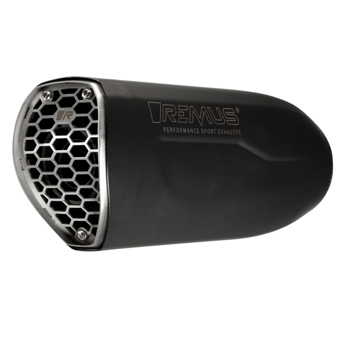CFMOTO 800 NXT Slip On Racing silencer, stainless steel black (MY 2025)
