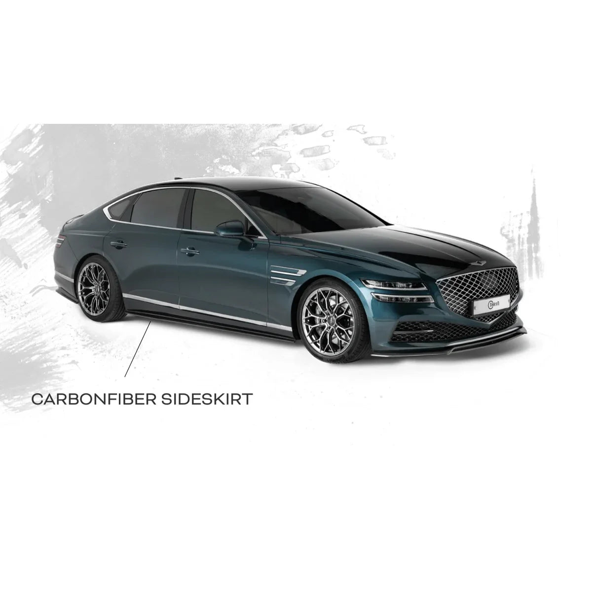 Genesis G80 RG3 Side Skirts V2