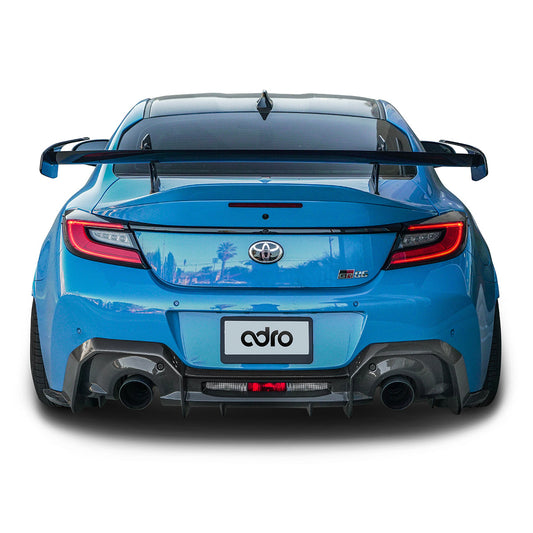 Toyota GR86/Subaru BRZ AT-R1 Swan Neck Wing Curved