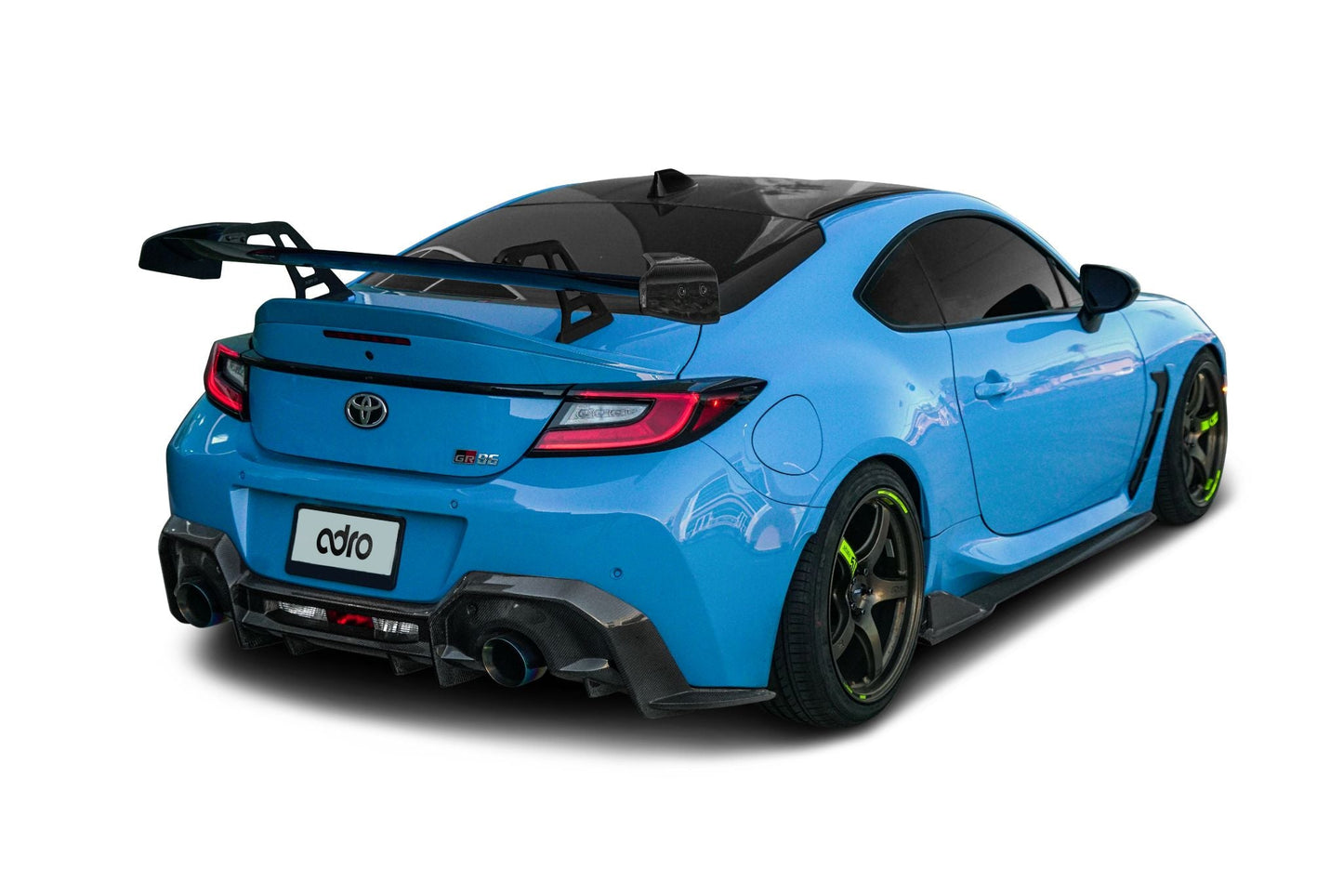 Toyota GR86/Subaru BRZ AT-R1 Swan Neck Wing Curved