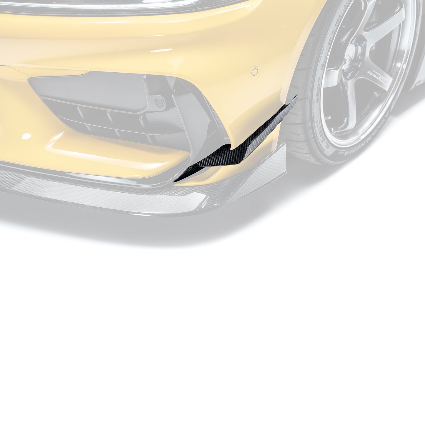 Toyota GR Supra Prepreg Canards (Adro Bumper)
