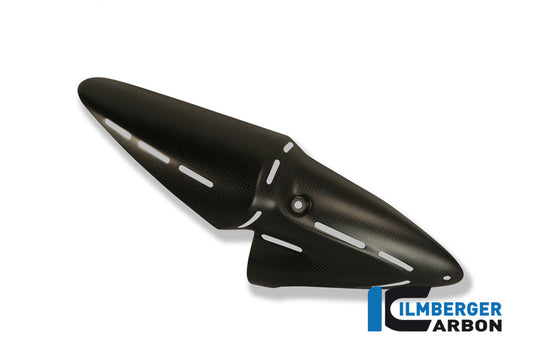 Exhaust heat shield on silencer Ducati Diavel