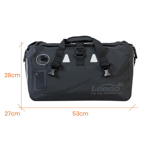 40L PVC Tail Bag (With Magnetic Roll-top Closures)