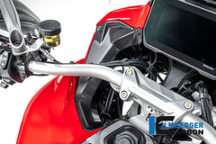 Cover near the Instruments left side Multistrada V4