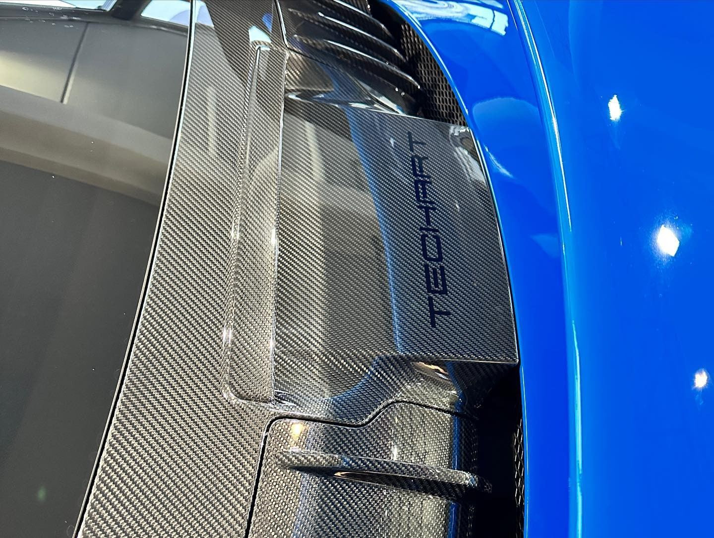 Porsche 992 GT3 Air Intake Panels and Service Flap, rear
