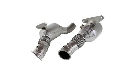 Ferrari F8 Sport Catalysts Set - Gold Plated