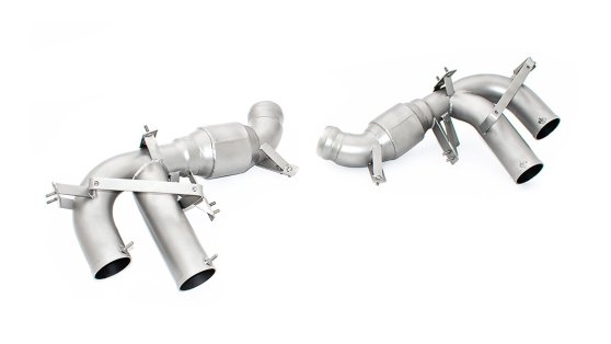 Ferrari Purosangue Race Exhaust System - Inconel Gold Plated - without flap-regulation