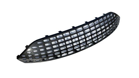 Ferrari Roma front grill visible Carbon for cars with camera