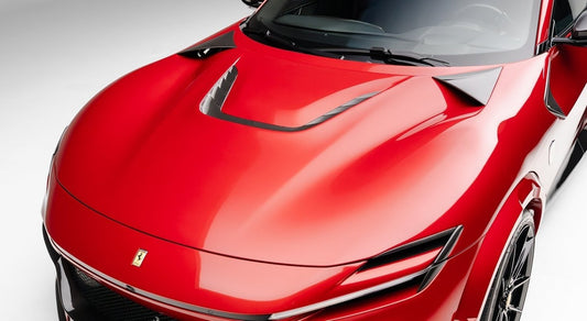 Ferrari Purosangue Esteso Engine Bonnet - Carbon Insert