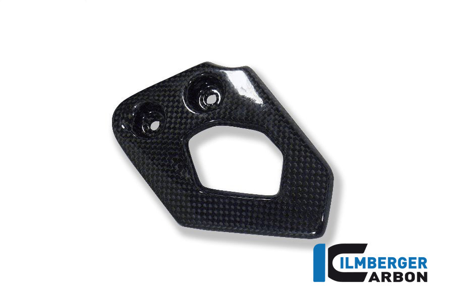 Heel guard left Carbon