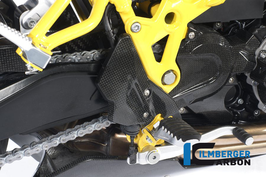 Right heel guard carbon